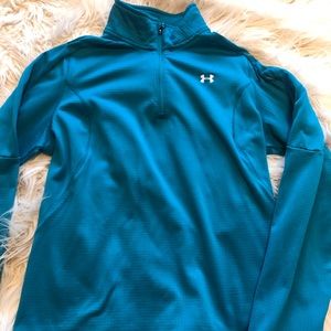 Quarter zip under armor jacket